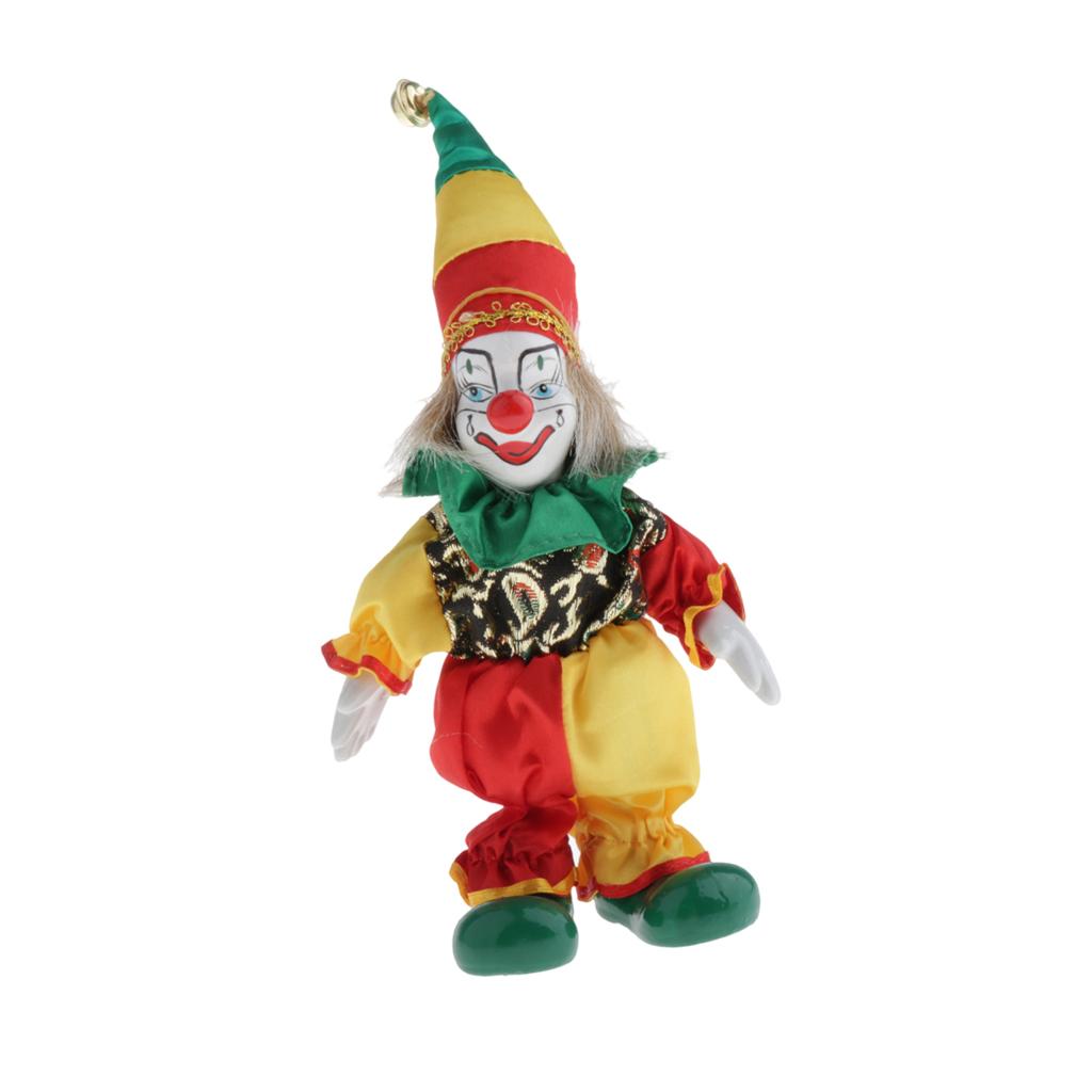 Vintage Collectible Clowns - Figura de muñeca de pie de
