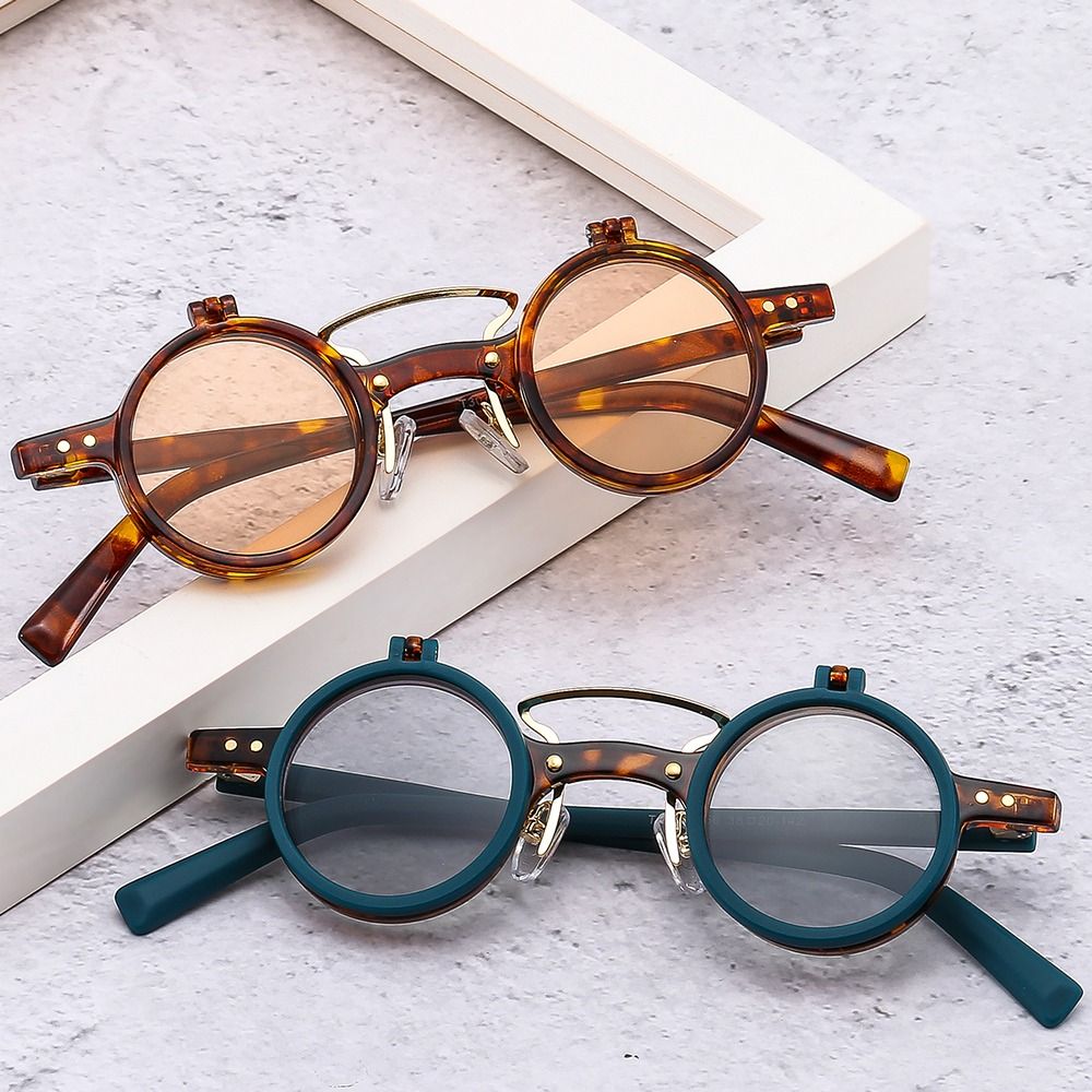 Lens Cap Vintage - Popular Vintage Steampunk Flip Up gafas