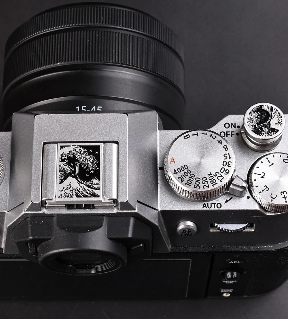Lens Cap Vintage - Cubierta de zapata caliente y juego