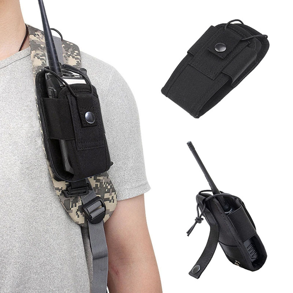 Cassette Walkman Belt - Bolsa táctica para walkie-talkie, funda para