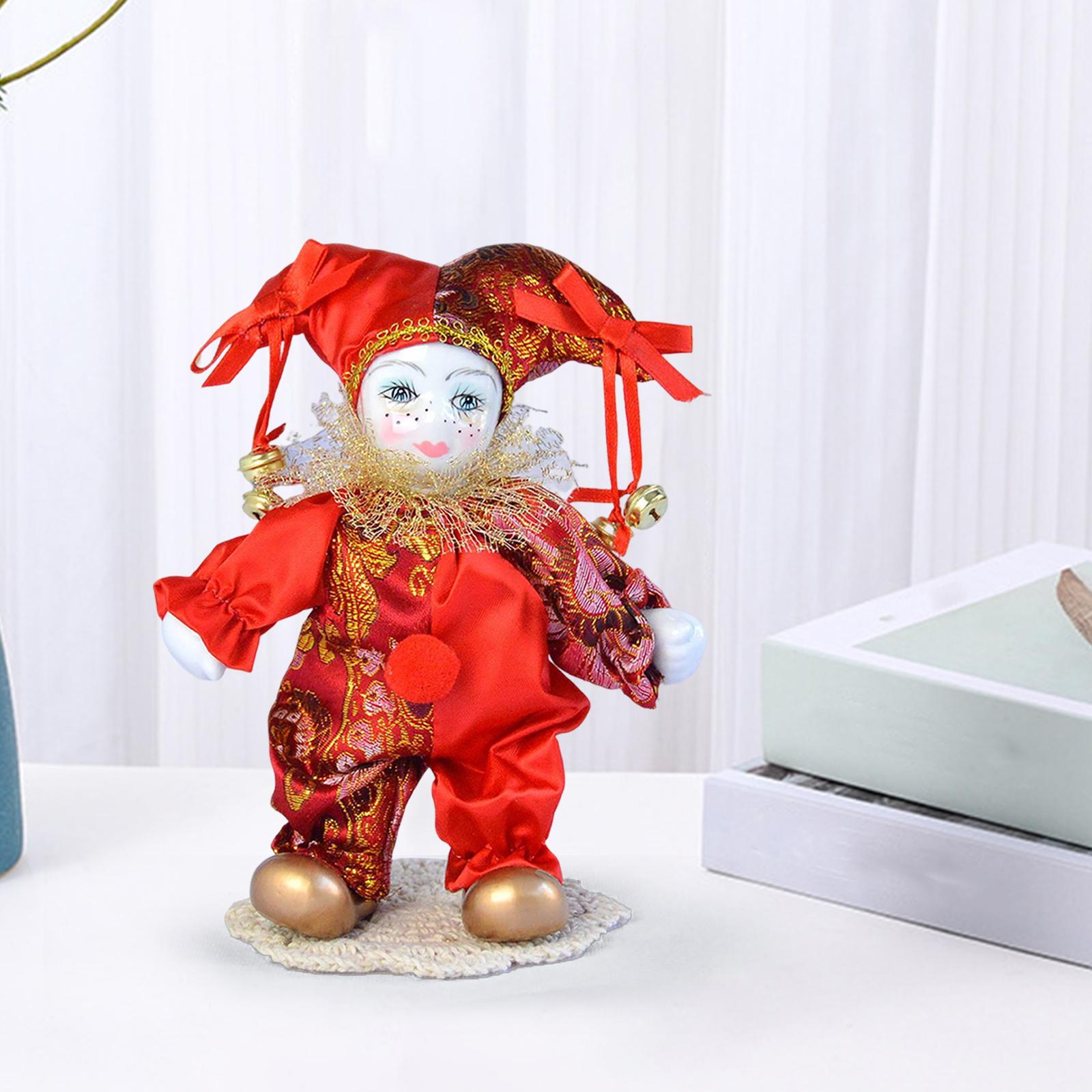 Vintage Collectible Clowns - Muñecas de payaso de 7 pulgadas,