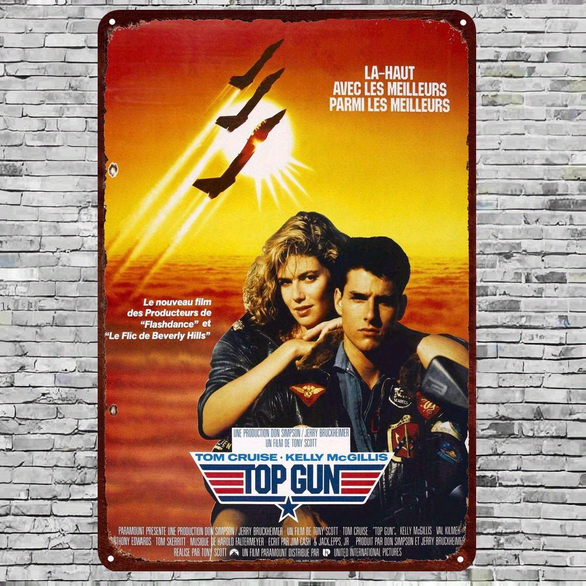 Póster Metálico de la Película - Vintage Collectible Guns reseña y precio