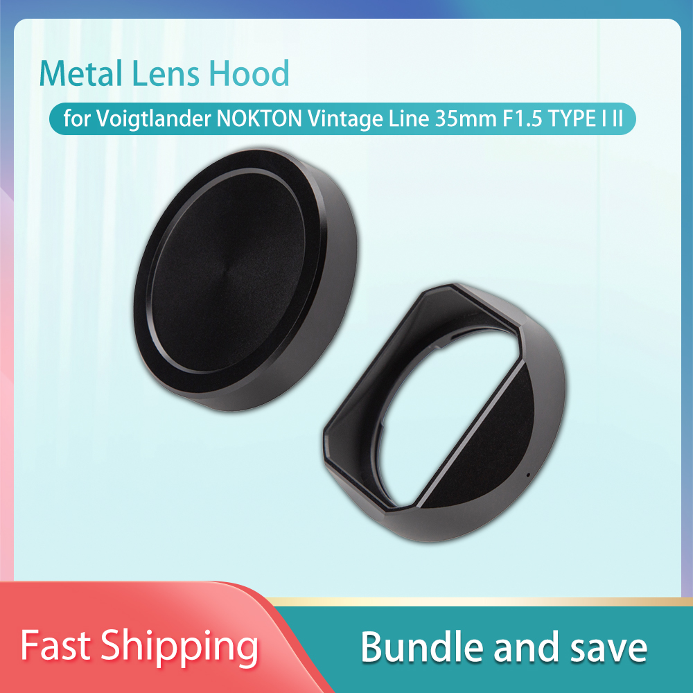 Parasol de Metal para Voigtlan - Lens Cap Vintage reseña y precio