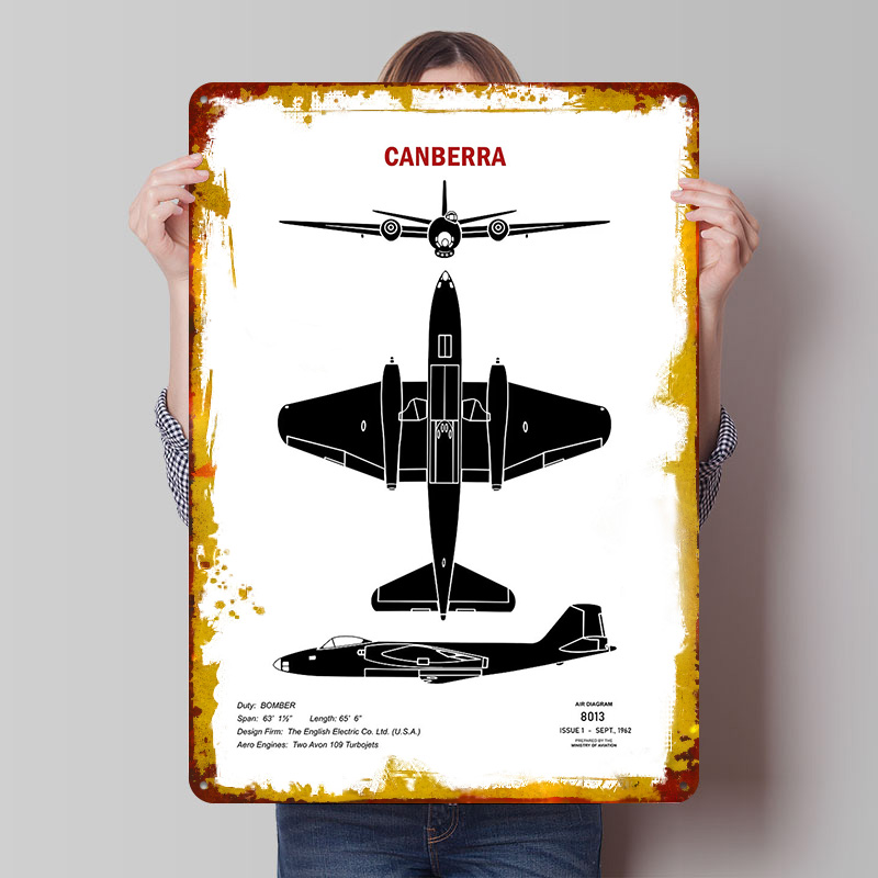 Placa de Metal Personalizada c - Canberra Vintage & Collectible Centre Reviews reseña y precio