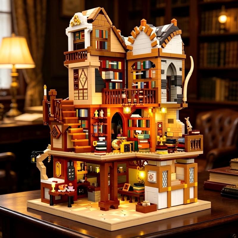 Modelo de casa de ladrillos es - Vintage And Collectible Books reseña y precio
