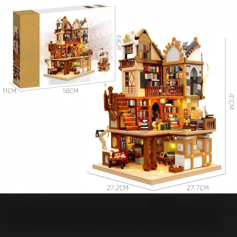 Modelo de casa de ladrillos es - Vintage And Collectible Books reseña y precio
