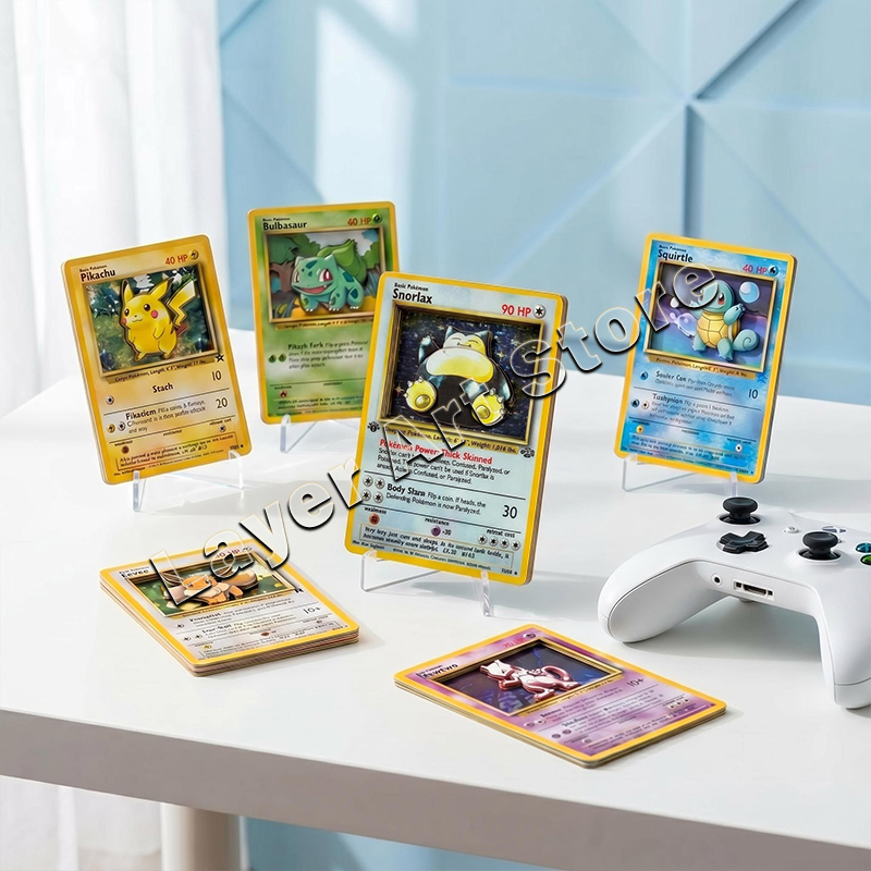 Tarjeta Coleccionable 3D de Po - Vintage Pokemon Collectible reseña y precio