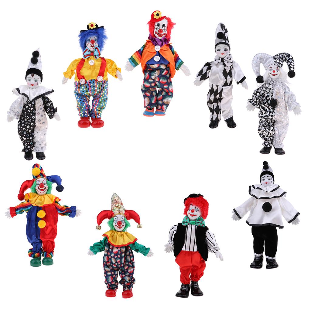 Muñecas de Payaso de Porcelana - Vintage Collectible Clowns reseña y precio