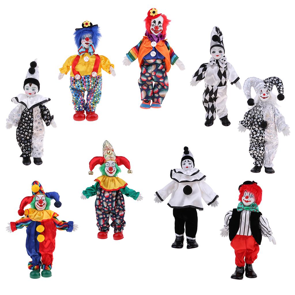 Muñecas de Payaso de Porcelana - Vintage Collectible Clowns reseña y precio