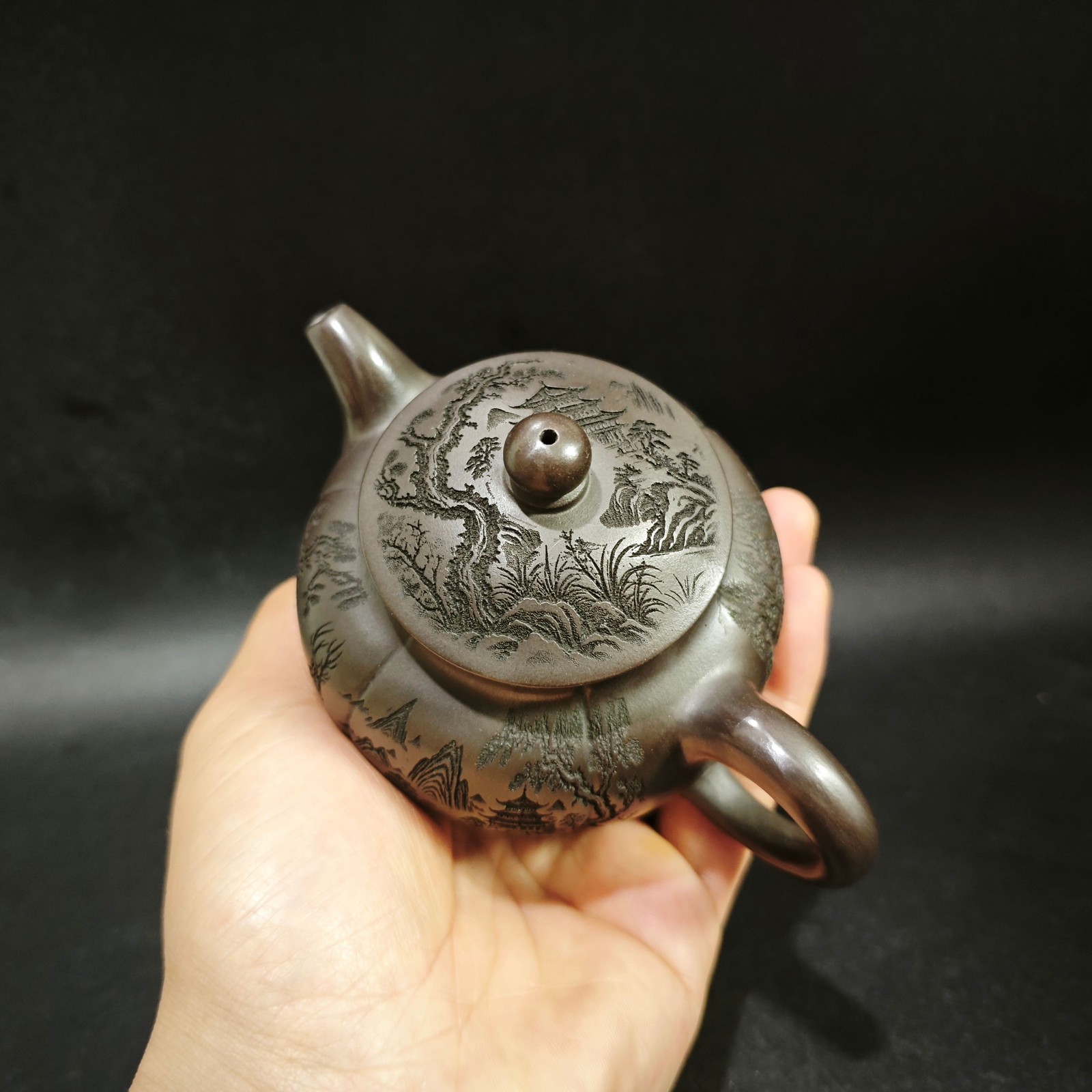 Tetera Yixing Zisha Vintage de - Vintage Collectible Pottery reseña y precio