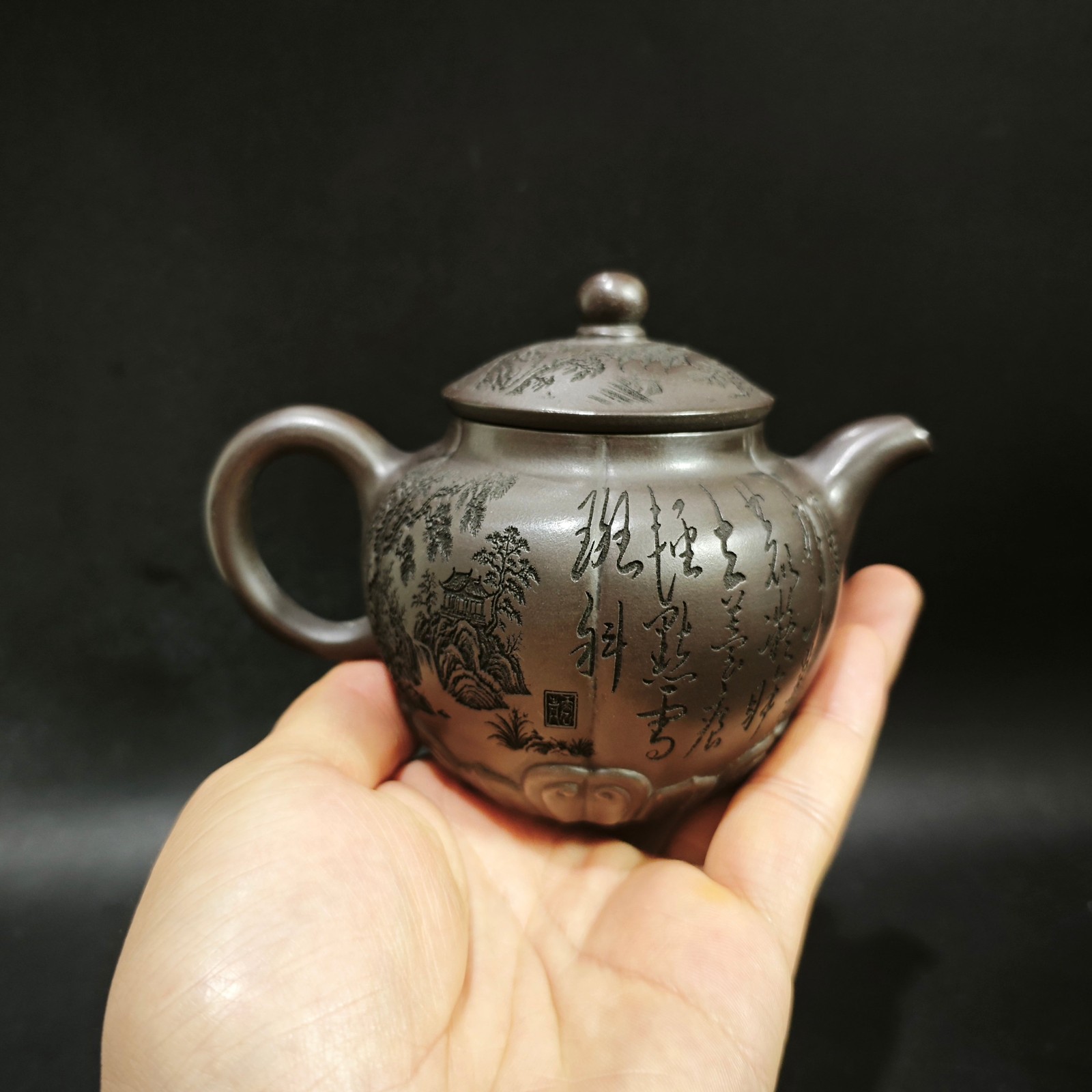 Tetera Yixing Zisha Vintage de - Vintage Collectible Pottery reseña y precio