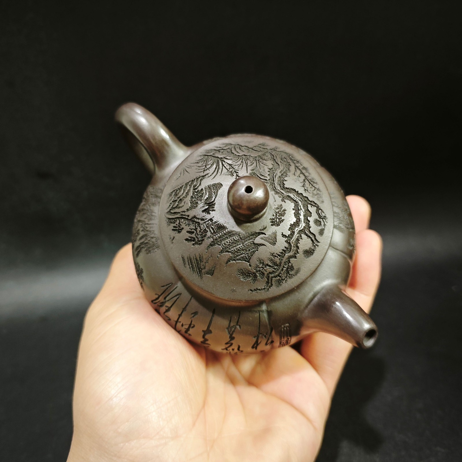 Tetera Yixing Zisha Vintage de - Vintage Collectible Pottery reseña y precio