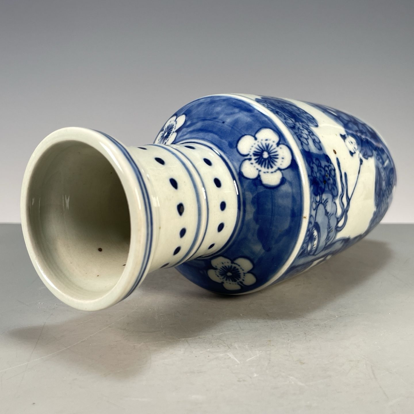 Jarrón Rouleau de Porcelana Az - Vintage Collectible Pottery reseña y precio