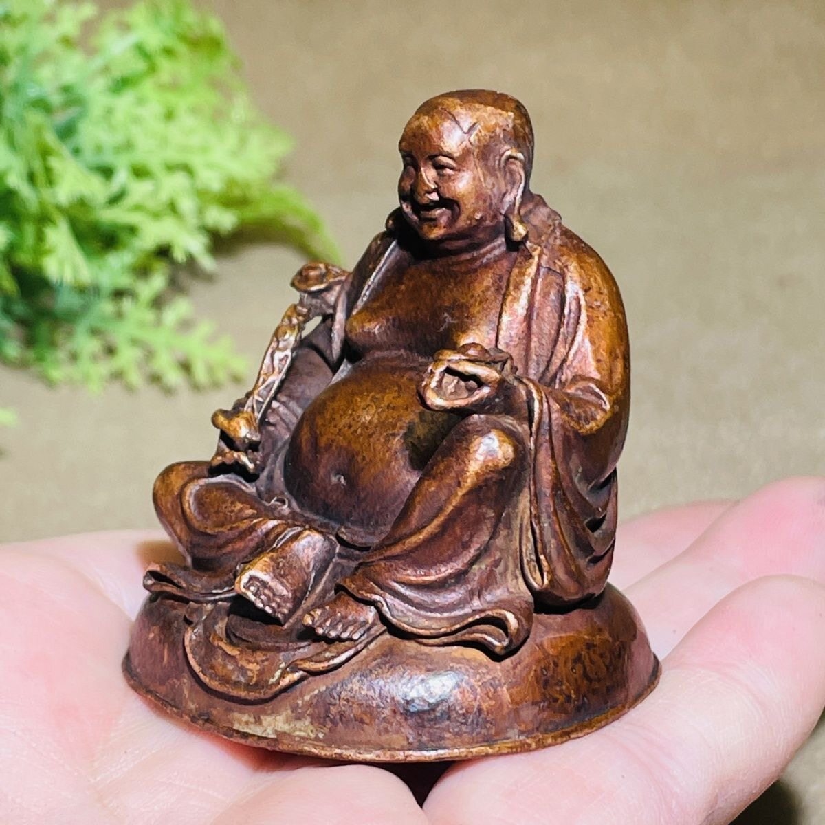 Buda Maitreya Antiguo de Aleac - Vintage Collectible Ornaments reseña y precio