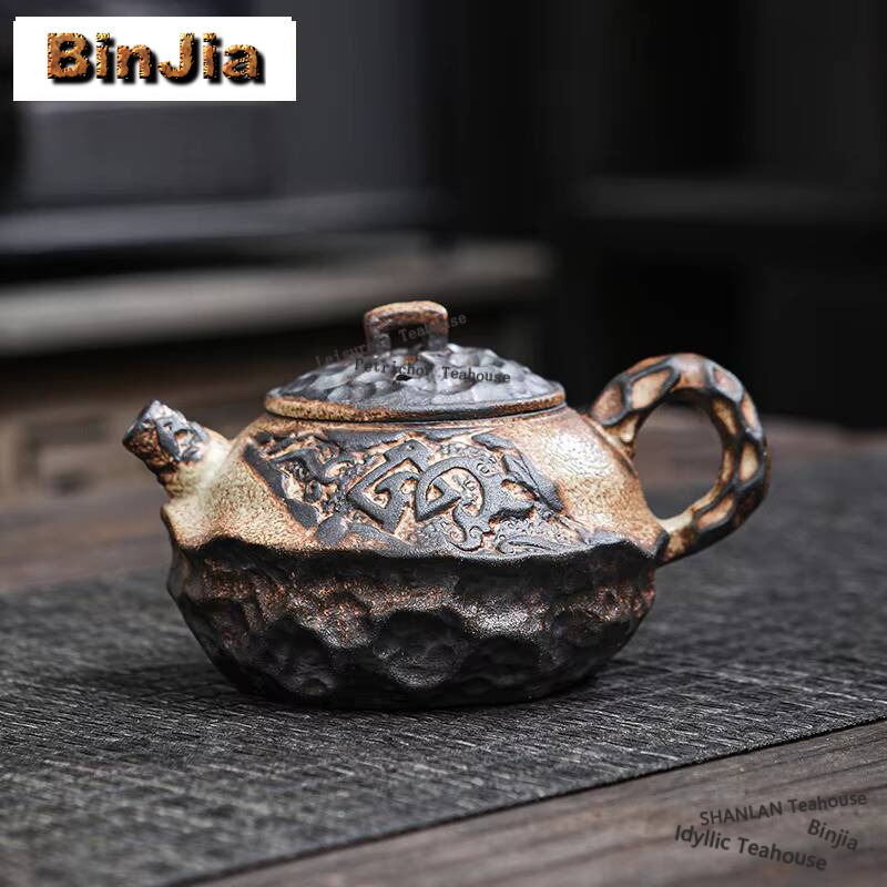Tetera de barro de roca vieja  - Vintage Collectible Pottery reseña y precio
