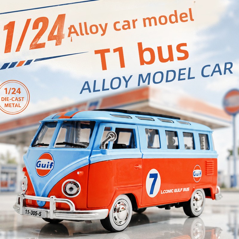 Autobús T1 Vintage a Escala 1: - Vintage Collectible Ornaments reseña y precio