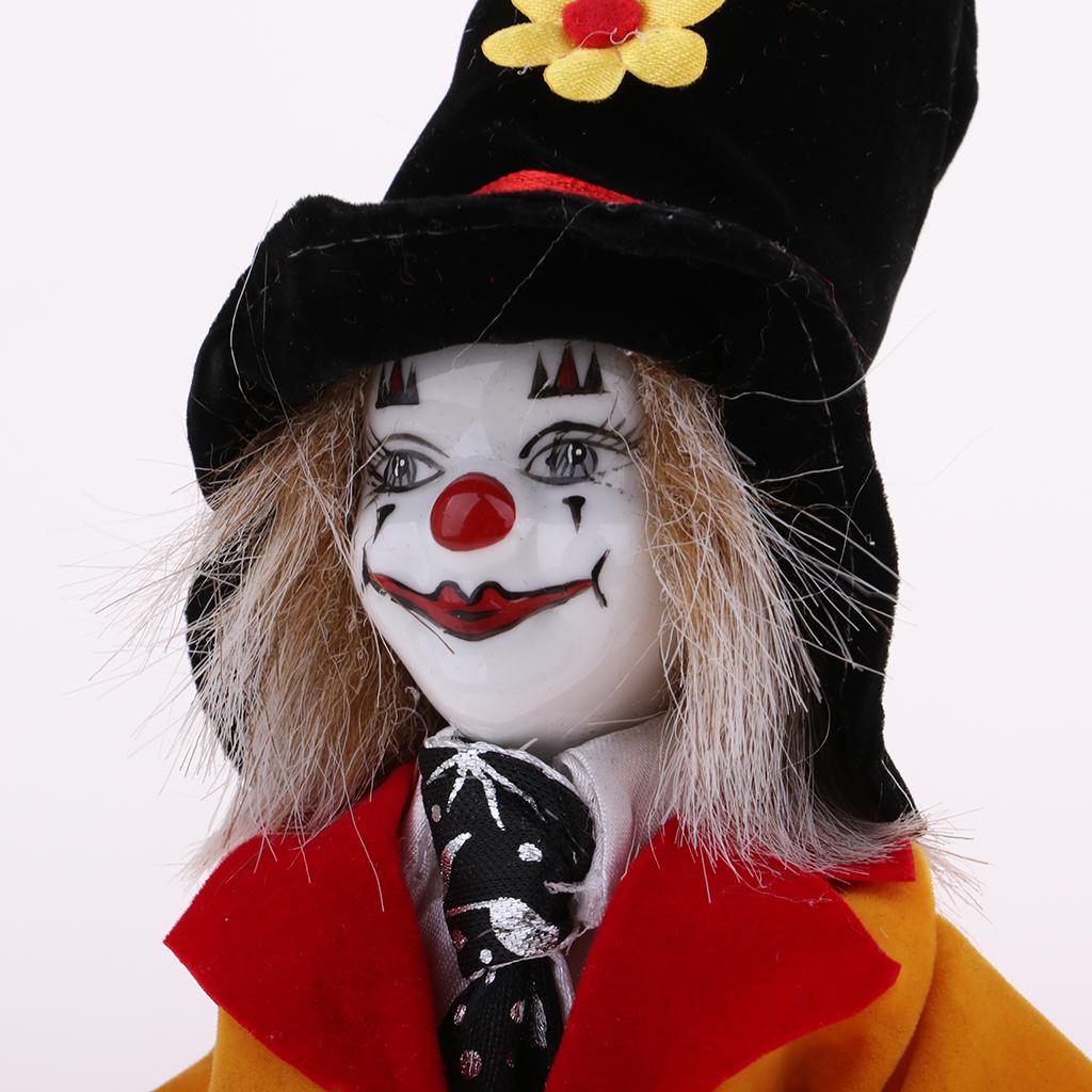 Muñeco de Payaso de Porcelana, - Vintage Collectible Clowns reseña y precio