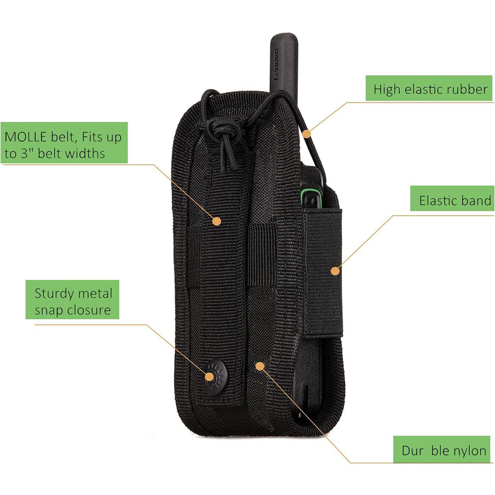 Bolsa táctica para walkie-talk - Cassette Walkman Belt reseña y precio