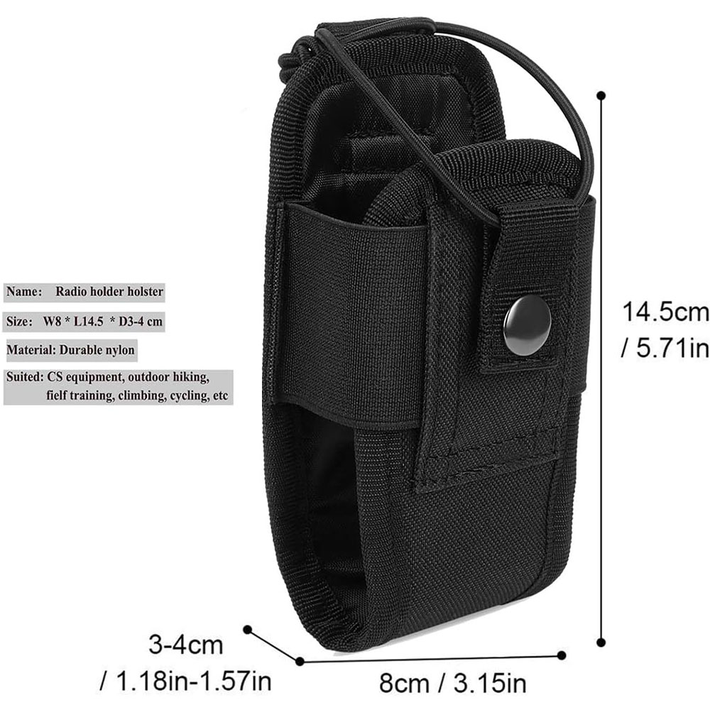 Bolsa táctica para walkie-talk - Cassette Walkman Belt reseña y precio