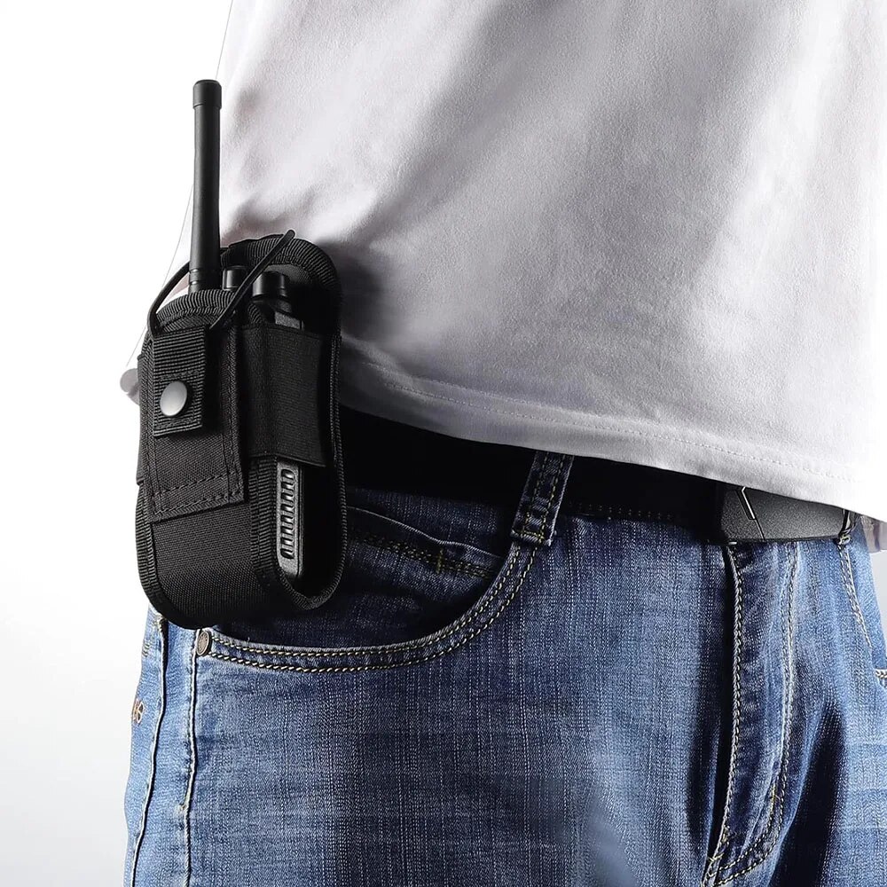Bolsa táctica para walkie-talk - Cassette Walkman Belt reseña y precio
