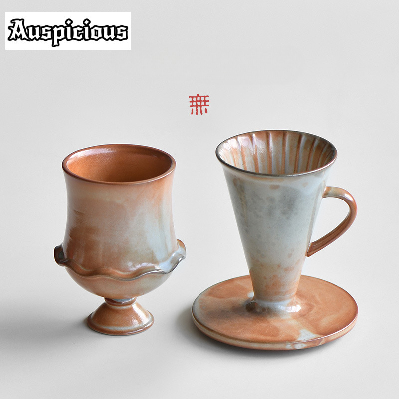 Juego de tazas de café hechas  - Vintage Collectible Pottery reseña y precio