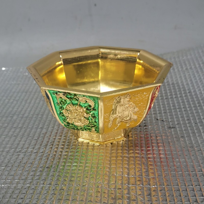 Adorno de oro esmaltado estilo - Vintage Collectible Ornaments reseña y precio