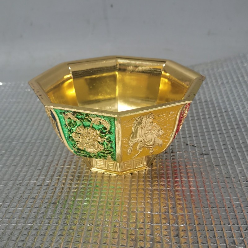 Adorno de oro esmaltado estilo - Vintage Collectible Ornaments reseña y precio